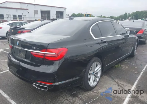 2018 BMW 750I z USA, uszkodzony, nr VIN WBA7F0C59JGM23945